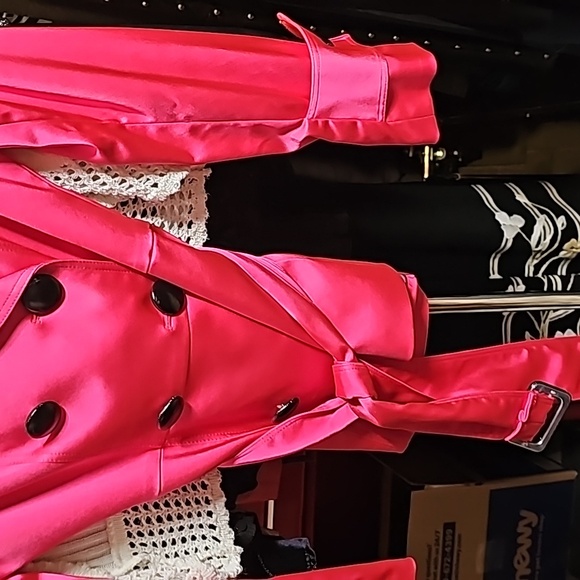 Pink Silk Cache Jacket - Picture 3 of 6